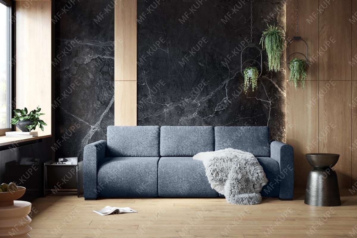 Модульный диван Basic 3 Dark Grey